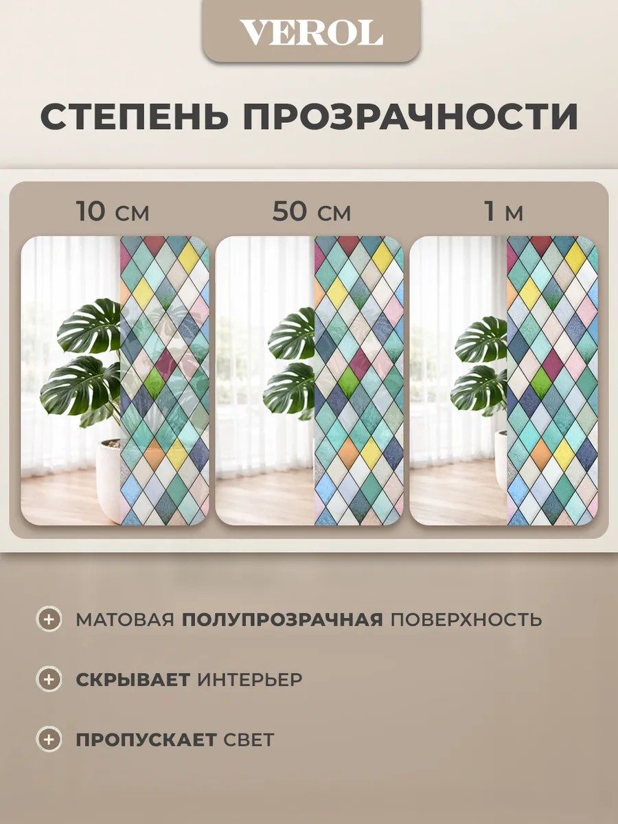 Самоклеящаяся пленка на окно от солнца и посторонних глаз