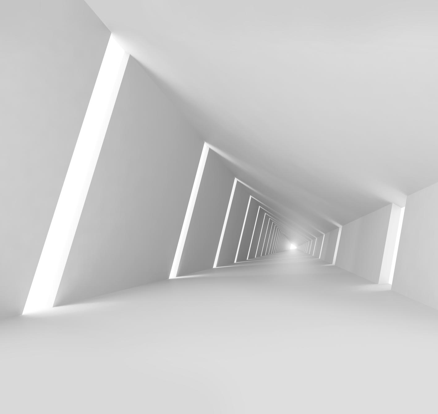 Флизелиновые фотообои "Абстракция. Геометрия", 300*283 см, белый, серый