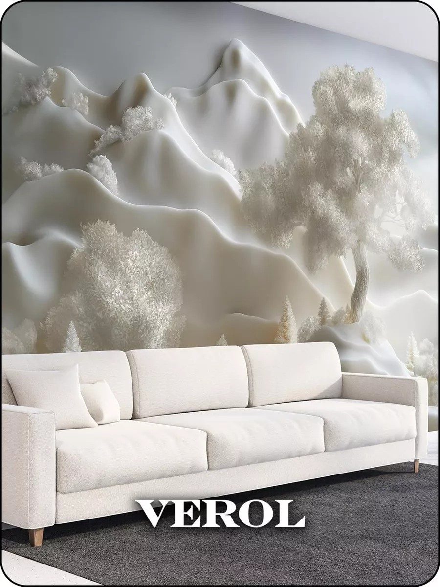 Флизелиновые фотообои 3d в спальню и зал