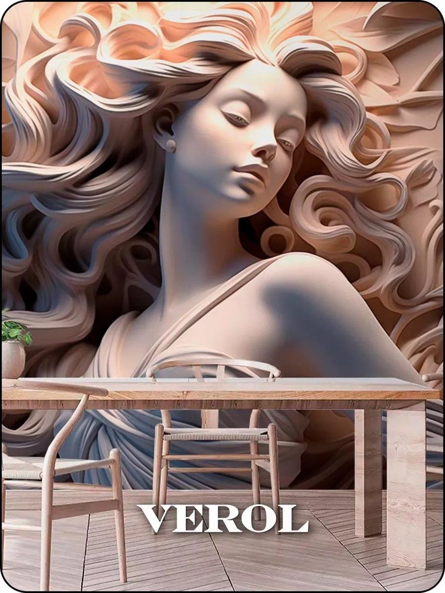 Флизелиновые фотообои 3d в спальню и зал